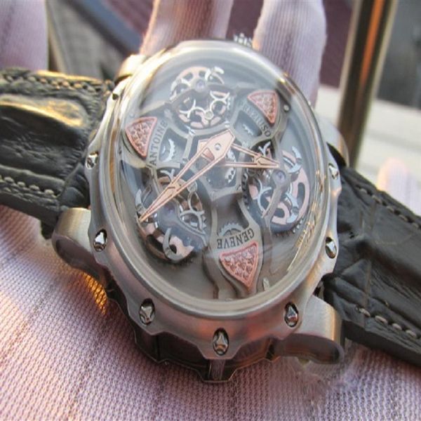 watch 45mm antoine diamond stainless steel automatic movement men watch mens wristwatch waterproof preziuso310l, Slivery;brown
watch 45mm antoine diamond stainless steel automatic movement men watch mens wristwatch waterproof preziuso310l, Slivery;brown