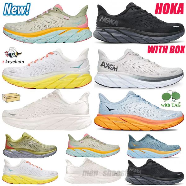 mens sneakers running shoes clifton 8 triple black white amber yellow summer hoka one one bondi8 men women designer trainers
mens sneakers running shoes clifton 8 triple black white amber yellow summer hoka one one bondi8 men women designer trainers