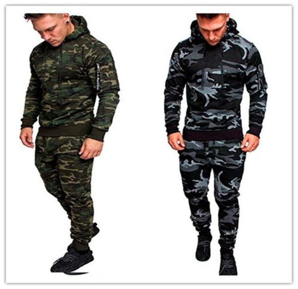 mens camouflage tracksuit stitching jackets sportswear hoodies pants 2 pieces joggi running7840549, Gray
mens camouflage tracksuit stitching jackets sportswear hoodies pants 2 pieces joggi running7840549, Gray