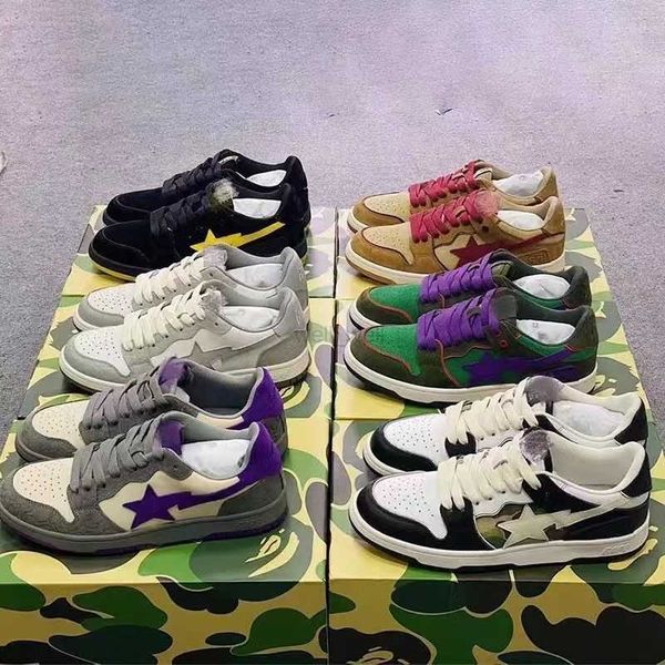 with box dress shoes bapestas baped designer platform sneakers bapesta sk8 sta patent leather green black white plate-forme for men women tr
with box dress shoes bapestas baped designer platform sneakers bapesta sk8 sta patent leather green black white plate-forme for men women tr