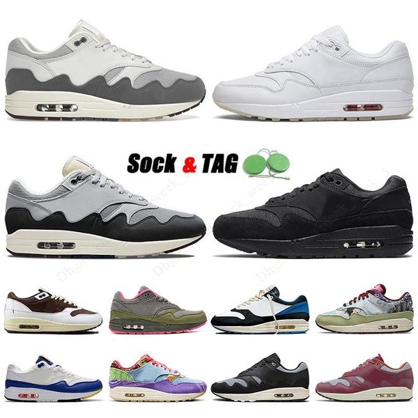 fashion 2022 mens women 1 87s shoes runner running shoe patta black grey white red triple black evergreen aura obsidian windbreaker elephant
fashion 2022 mens women 1 87s shoes runner running shoe patta black grey white red triple black evergreen aura obsidian windbreaker elephant