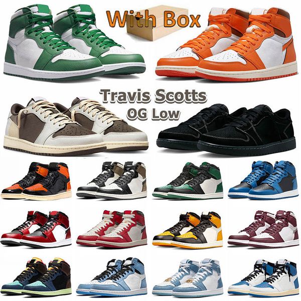 with box 1 1s mens basketball shoes sneaker lost found gorge green starfish bred patent dark mocha grey fog denim silver shadow men women
with box 1 1s mens basketball shoes sneaker lost found gorge green starfish bred patent dark mocha grey fog denim silver shadow men women