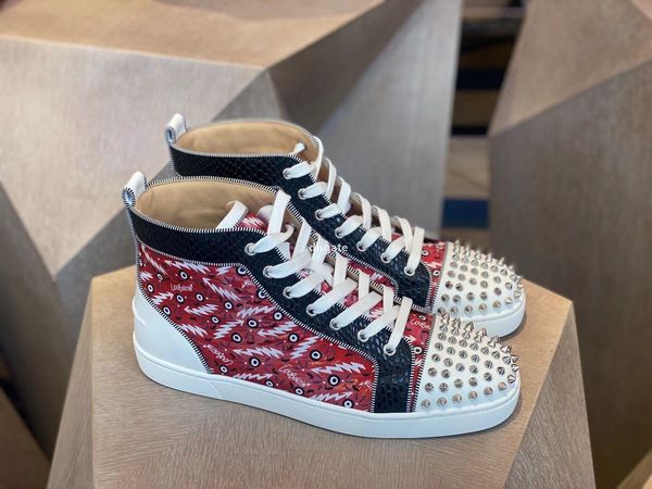 red-bottoms christians originals 2021s spikes sneakers classic brand men women high shoes fashion man skateboard casual walkin xvb, Black
red-bottoms christians originals 2021s spikes sneakers classic brand men women high shoes fashion man skateboard casual walkin xvb, Black