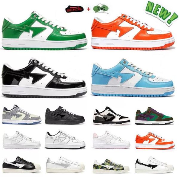 stas sk8 sta designer loafers women's men's shoes patent leather low black camouflage combination orange abc camo blue gray green
stas sk8 sta designer loafers women's men's shoes patent leather low black camouflage combination orange abc camo blue gray green
