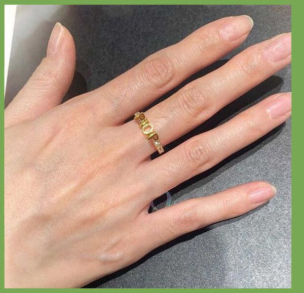 fashion brand designer gold letter band rings bague for lady women party wedding lovers gift engagement jewelry with box54645322, Silver
fashion brand designer gold letter band rings bague for lady women party wedding lovers gift engagement jewelry with box54645322, Silver