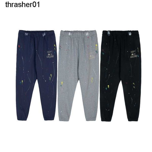 men's pants designer splash paint color guard galery dept lovers' same casual sports fashion pants, Black
men's pants designer splash paint color guard galery dept lovers' same casual sports fashion pants, Black