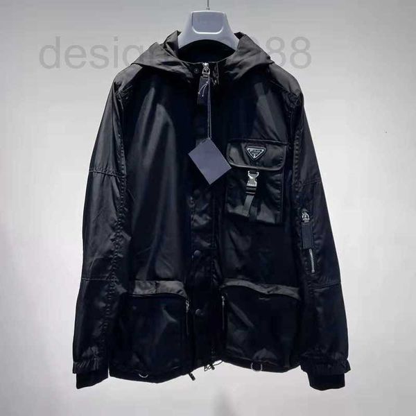 women's jackets designer triangle spring and autumn new nylon solid hooded casual loose jacket trench coat for men women me3k, Black;brown
women's jackets designer triangle spring and autumn new nylon solid hooded casual loose jacket trench coat for men women me3k, Black;brown