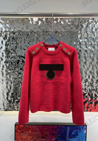 womens sweaters classic logo drill embroidery decoration crewneck pullover knitted sweater metal shoulder buckle design knitwear women cloth, White;black
womens sweaters classic logo drill embroidery decoration crewneck pullover knitted sweater metal shoulder buckle design knitwear women cloth, White;black