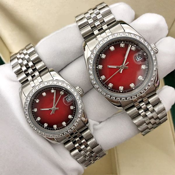 luxury mens automatic mechanical movement watches 41 36mm 904l steel luminous 31mm women watch couples classic auto date designer wristwatch, Slivery;brown
luxury mens automatic mechanical movement watches 41 36mm 904l steel luminous 31mm women watch couples classic auto date designer wristwatch, Slivery;brown
