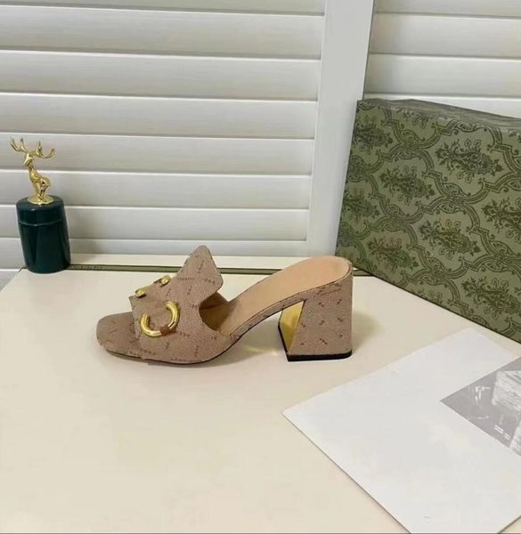 heels outdoor summer high-heeled''gg slipper womens leather designer leisure beach shoes new fashion classic printing style sandal, Black
heels outdoor summer high-heeled''gg slipper womens leather designer leisure beach shoes new fashion classic printing style sandal, Black