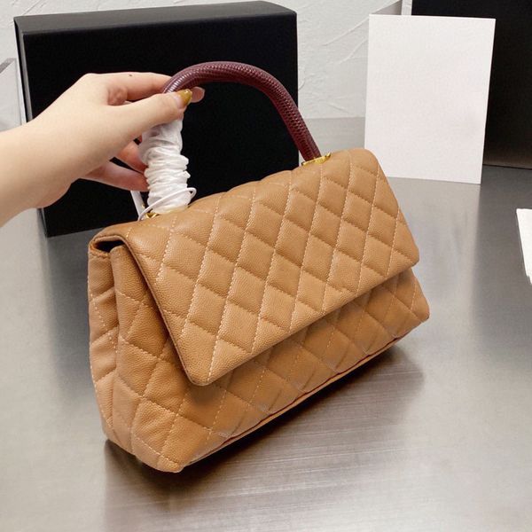 french selzburg lizard handle flap totes bags designer calfskin caviar leather quilted co hardware chain cross shoulder sacoche large capaci
french selzburg lizard handle flap totes bags designer calfskin caviar leather quilted co hardware chain cross shoulder sacoche large capaci