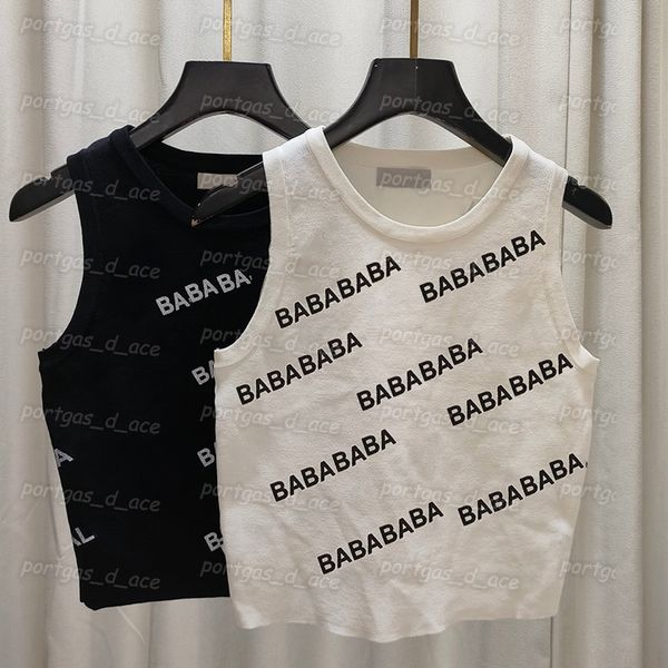 cropped women t shirt cropped knit sleeveless vest letters deign street style tanks, Black
cropped women t shirt cropped knit sleeveless vest letters deign street style tanks, Black