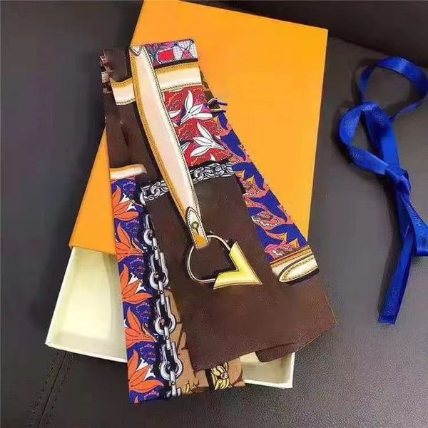 women's classic silk scarf designer scarf fashion handbag letter hairband 13 colours size 8x120cm, Blue;gray
women's classic silk scarf designer scarf fashion handbag letter hairband 13 colours size 8x120cm, Blue;gray