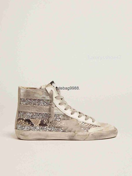 luxury fashion mid slide star sneakers woman high style shoes leather trainers sequin gold classic white do-old dirty men shoe001, Black
luxury fashion mid slide star sneakers woman high style shoes leather trainers sequin gold classic white do-old dirty men shoe001, Black