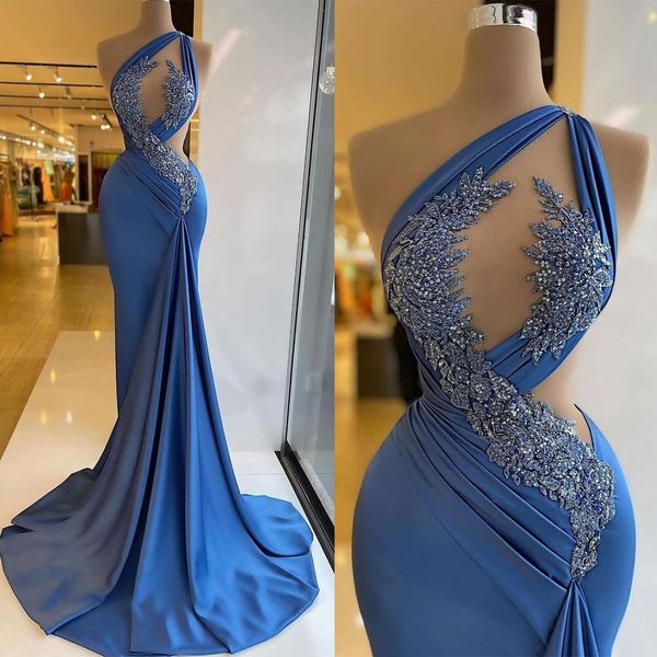 glamorous prom dresses mermaid one shoulder art deco-inspired neck cutaway sides shining flower beaded backless zipper court gown formal gow, Black
glamorous prom dresses mermaid one shoulder art deco-inspired neck cutaway sides shining flower beaded backless zipper court gown formal gow, Black