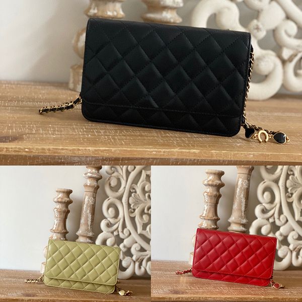 10a mirror quality classic lambskin wallet on chain bags 19cm luxuries designers cross body bags with box c206
10a mirror quality classic lambskin wallet on chain bags 19cm luxuries designers cross body bags with box c206
