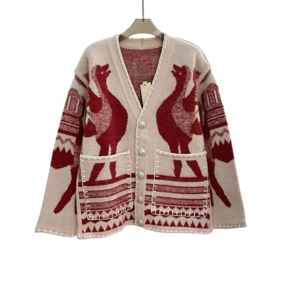 autumn and winter new knitting pattern v-neck rope cardigan sweater, White;black
autumn and winter new knitting pattern v-neck rope cardigan sweater, White;black