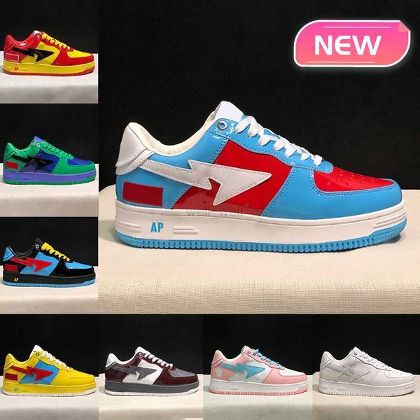 with box dress shoes designer nigo apes sta low triple white black patent leather comics yellow blue red bordeaux grey beige suede abc camo
with box dress shoes designer nigo apes sta low triple white black patent leather comics yellow blue red bordeaux grey beige suede abc camo