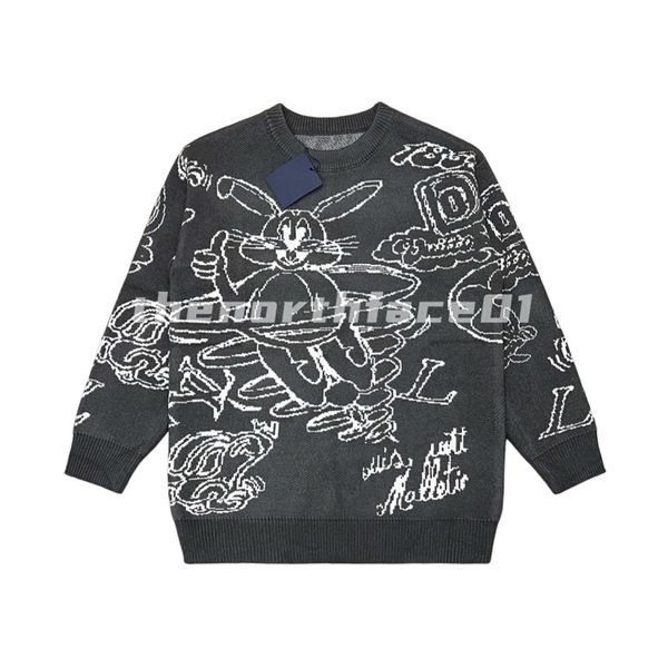luxury designer mens sweater fashion brand year of the rabbit limited letter long sleeve sweater casual round neck womens grey asian size xs, White;black
luxury designer mens sweater fashion brand year of the rabbit limited letter long sleeve sweater casual round neck womens grey asian size xs, White;black