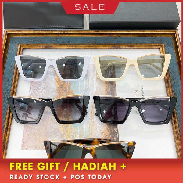 luxury designer vintage sunglasses uv400 women slp online red same cat eye personality ins fashionable female sl506 shades fashion, White;black
luxury designer vintage sunglasses uv400 women slp online red same cat eye personality ins fashionable female sl506 shades fashion, White;black