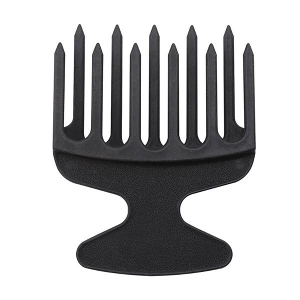 plastic wide big tooth afro hair pick comb detangle wig braid hairbrush oil head fork hairdressing styling modeling tool, Silver
plastic wide big tooth afro hair pick comb detangle wig braid hairbrush oil head fork hairdressing styling modeling tool, Silver