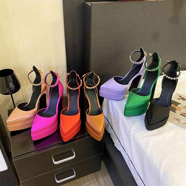 designer aevitas sandals waterproof high heels pumps ankle strap decorated shoes personalized satin catwalk sanda height 15cm party wedding, Black
designer aevitas sandals waterproof high heels pumps ankle strap decorated shoes personalized satin catwalk sanda height 15cm party wedding, Black