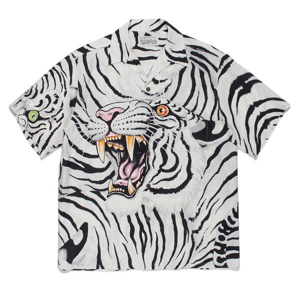 men's casual shirts blue tiger print wacko maria shirt men women hawaiian tee short sleeveelgb 4x656, White;black
men's casual shirts blue tiger print wacko maria shirt men women hawaiian tee short sleeveelgb 4x656, White;black