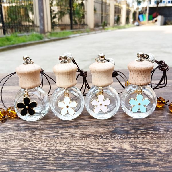 empty car air freshener perfume bottle hanging diffuser fragrance aromatherapy bottle flower-style pendant with wooden caps
empty car air freshener perfume bottle hanging diffuser fragrance aromatherapy bottle flower-style pendant with wooden caps
