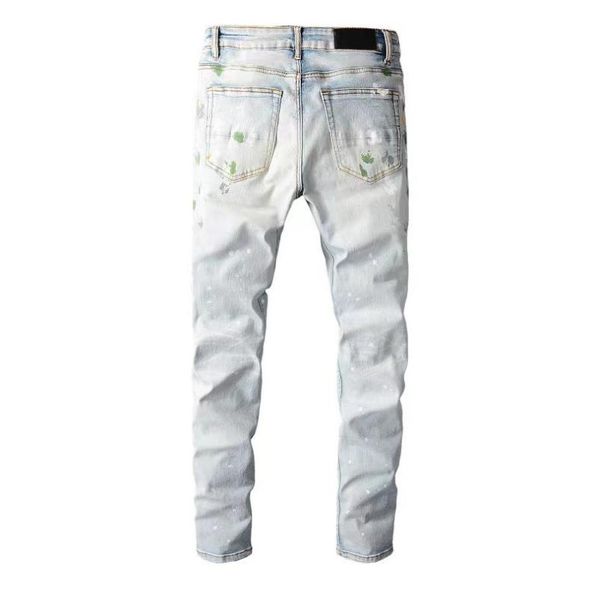fashion modern mens jeans slim style leisure stripes mans summer design paint washed solid motorbike pants2005144, Blue
fashion modern mens jeans slim style leisure stripes mans summer design paint washed solid motorbike pants2005144, Blue