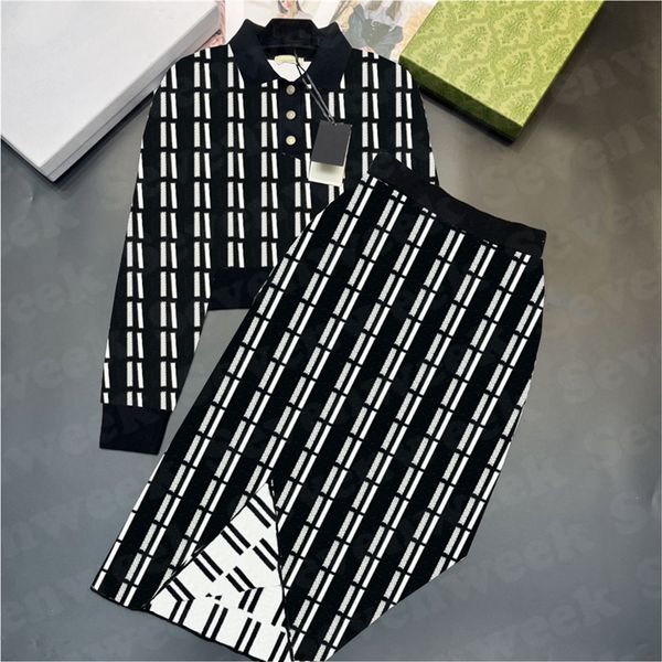 polo letter sweaters dress clothing sets womens designer knitting hoodie high waist wrap hip skirts two piece, Black;gray
polo letter sweaters dress clothing sets womens designer knitting hoodie high waist wrap hip skirts two piece, Black;gray