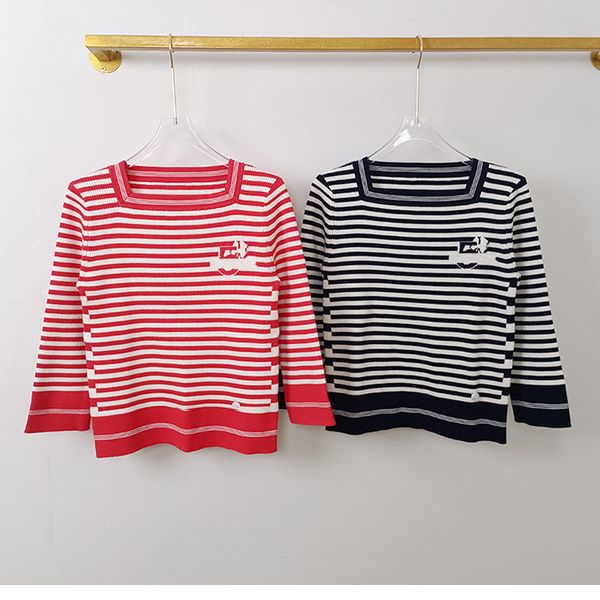 1220 xl 2023 autumn sweaters women's pullover squared neck blue red long sleeve brand same style women's xue, White;black
1220 xl 2023 autumn sweaters women's pullover squared neck blue red long sleeve brand same style women's xue, White;black