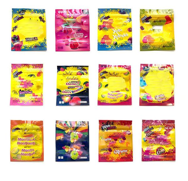 customized edible mylar package sour gummies crawlers bag packaging for original gummi candy smell proof bags zipper packages
customized edible mylar package sour gummies crawlers bag packaging for original gummi candy smell proof bags zipper packages
