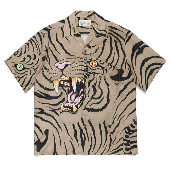 men's casual shirts blue tiger print wacko maria shirt men women hawaiian tee short sleeveelgb 16kehv, White;black
men's casual shirts blue tiger print wacko maria shirt men women hawaiian tee short sleeveelgb 16kehv, White;black