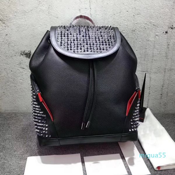 women men genuine leather school backpack branded lamb skin spike bags with crystal black color handbags sport backpack
women men genuine leather school backpack branded lamb skin spike bags with crystal black color handbags sport backpack