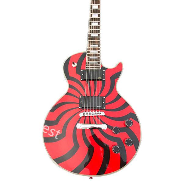 lvyclassic electric guitar black and red striped body made of solid wood excellent timbre delivery to home
lvyclassic electric guitar black and red striped body made of solid wood excellent timbre delivery to home