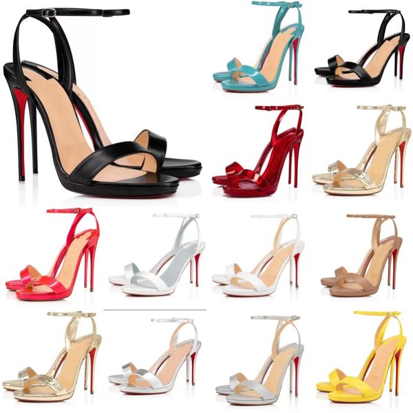 luxury summer loubi queen womens sandals dress shoes elegant reds sole high heels ankle strap sandalias wedding party eu35-43, Black
luxury summer loubi queen womens sandals dress shoes elegant reds sole high heels ankle strap sandalias wedding party eu35-43, Black