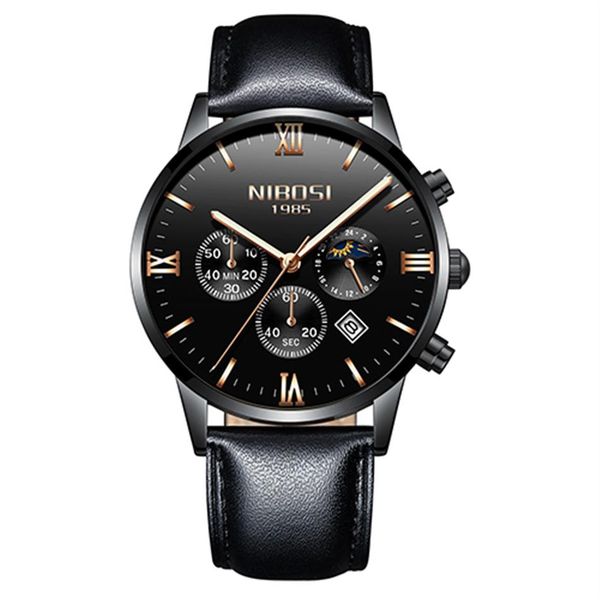 nibosi men watches luxury men's fashion casual dress watch military army quartz wrist watches with genuine leather watch stra282o, Slivery;brown
nibosi men watches luxury men's fashion casual dress watch military army quartz wrist watches with genuine leather watch stra282o, Slivery;brown