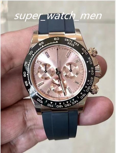 excellent bt men porcelain dial watch 40mm 904l rose gold 116518 rubber bands strap cal.4130 movement automatic mechanical waterproof wristw, Slivery;brown
excellent bt men porcelain dial watch 40mm 904l rose gold 116518 rubber bands strap cal.4130 movement automatic mechanical waterproof wristw, Slivery;brown