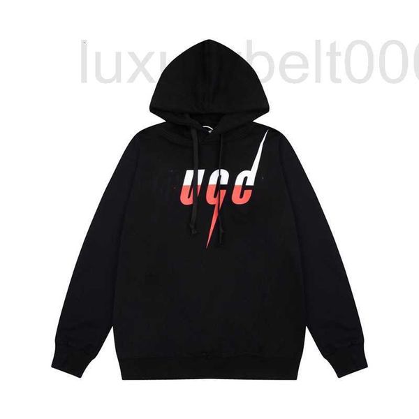 men's hoodies & sweatshirts designer gu lightning letter print hoodie and women's edge hooded loose terry sweater mod2, Black
men's hoodies & sweatshirts designer gu lightning letter print hoodie and women's edge hooded loose terry sweater mod2, Black