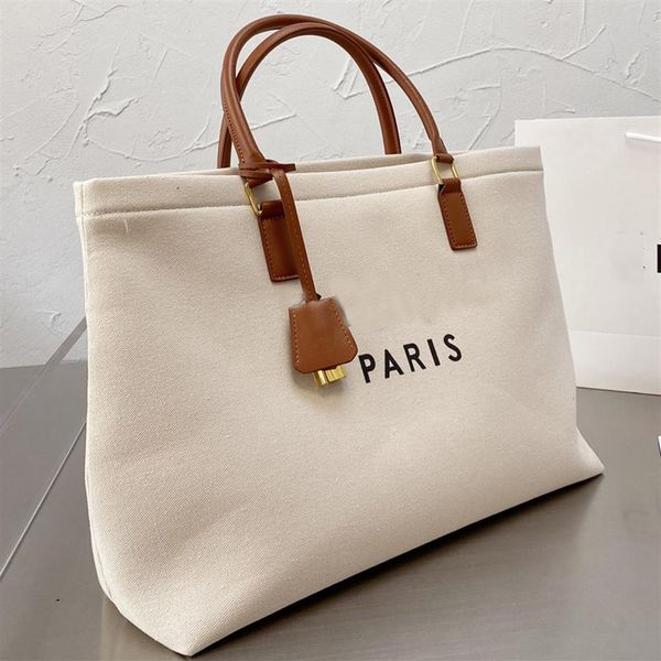 large shopping bag lady tote canvas handbags hand shoulder bags genuine leather classic letter printed handle golden padlock h2795
large shopping bag lady tote canvas handbags hand shoulder bags genuine leather classic letter printed handle golden padlock h2795