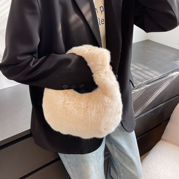 winter luxury faux fur women's tote bag designer fashion solid color plush women handbag simple casual underarm bags female 2023
winter luxury faux fur women's tote bag designer fashion solid color plush women handbag simple casual underarm bags female 2023