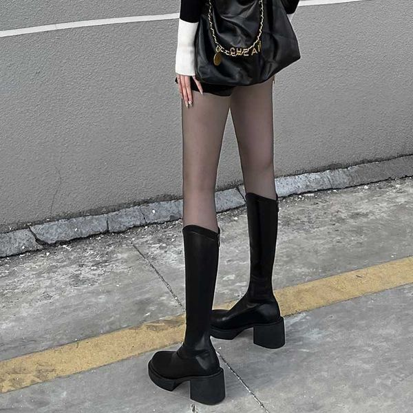 boots new high heel long women knight slim leg wrap v-mouth small bird 221224, Black
boots new high heel long women knight slim leg wrap v-mouth small bird 221224, Black