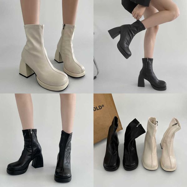 boots classic simple fashionable high heel 's summer new white short are thin and high-end ins 221213, Black
boots classic simple fashionable high heel 's summer new white short are thin and high-end ins 221213, Black