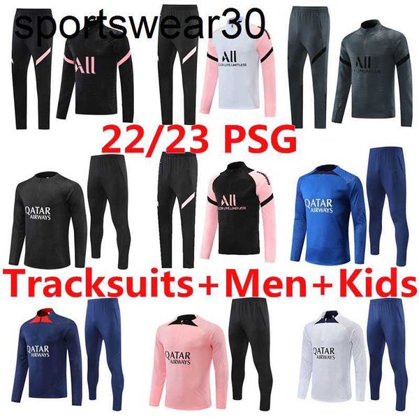 22 23psgs tracksuit 2022 2023 messis mbappes training shirt football survetement children chandal mbappe kid and men long sleeve football, Black
22 23psgs tracksuit 2022 2023 messis mbappes training shirt football survetement children chandal mbappe kid and men long sleeve football, Black