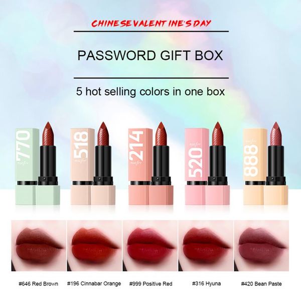 5pc/set velvet matte waterproof lipsticks set long lasting red pigment lip stick tint pen portable lips makeup cosmetic kit
5pc/set velvet matte waterproof lipsticks set long lasting red pigment lip stick tint pen portable lips makeup cosmetic kit