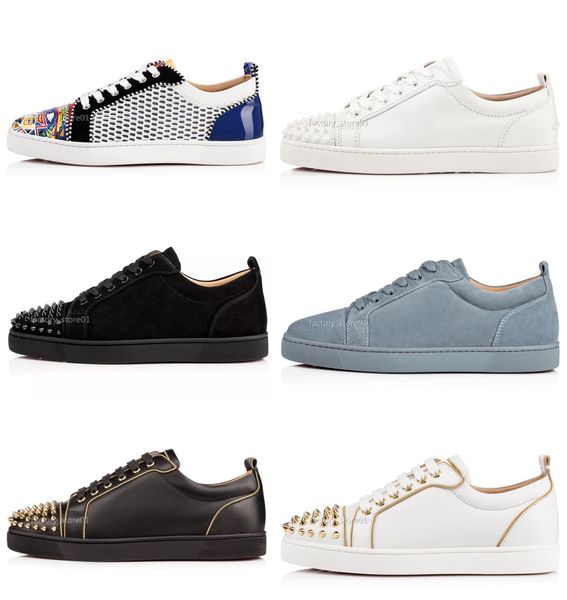 christians red bottomed designer sneakers cut spikes flats for men women leather sneakers casual shoes with dust bag party vsu, Black
christians red bottomed designer sneakers cut spikes flats for men women leather sneakers casual shoes with dust bag party vsu, Black