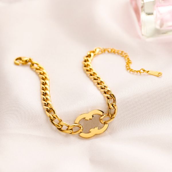 fashion gold bracelets designed for women chain bracelet brand jewelry bracelet classic high sense stainless steel accessories charm, Black
fashion gold bracelets designed for women chain bracelet brand jewelry bracelet classic high sense stainless steel accessories charm, Black