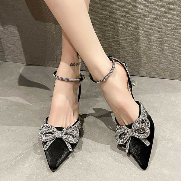 dress shoes jmprs shiny crystal bowtie pumps women fashion ankle strap high heels party shoes woman 2022 summer pointed toe sandals mujer 22, Black
dress shoes jmprs shiny crystal bowtie pumps women fashion ankle strap high heels party shoes woman 2022 summer pointed toe sandals mujer 22, Black