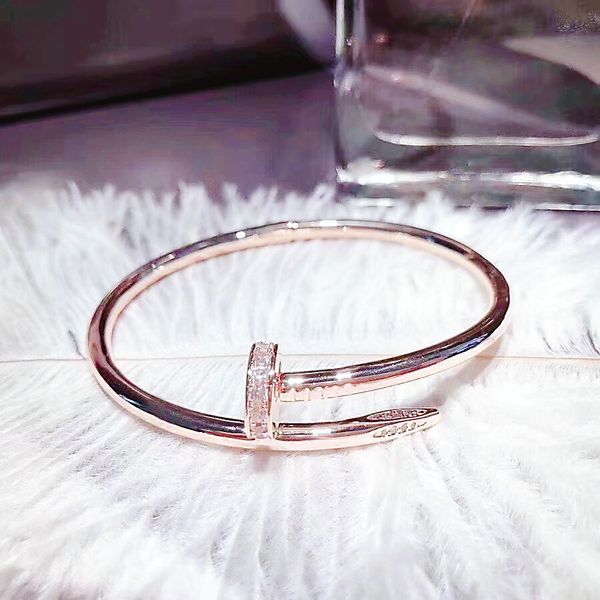 womens nail bracelet fashion designer cuff bracelet 18k gold jewelry valentines day wedding gift 316l stainless steel, Black
womens nail bracelet fashion designer cuff bracelet 18k gold jewelry valentines day wedding gift 316l stainless steel, Black