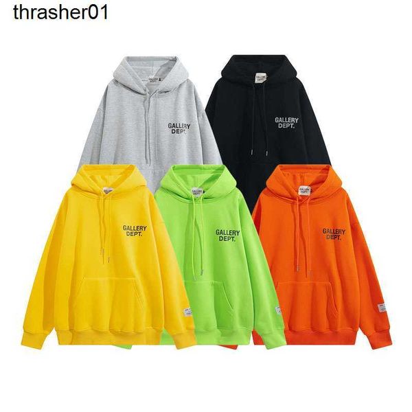 men's hoodies designer sweatshirts fashion brand galery dept simple letter loose men's women's hoodie, Black
men's hoodies designer sweatshirts fashion brand galery dept simple letter loose men's women's hoodie, Black